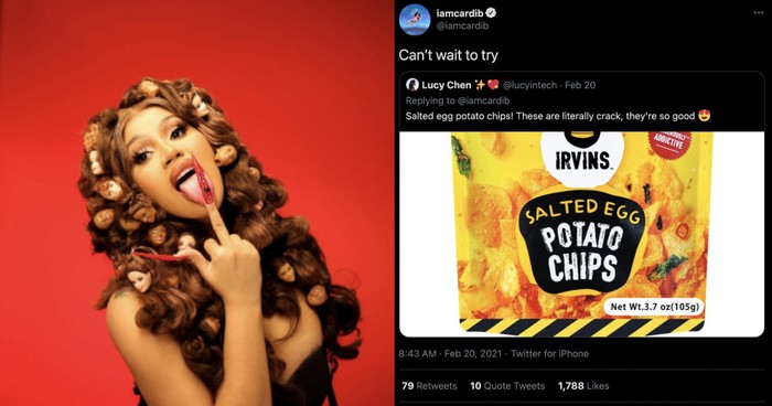 Cardi B ke Supermarket Asia, Netizen Sarankan Beli Kopiko dan Keripik Irvins Cardi B ke Supermarket Asia, Netizen Sarankan Beli Kopiko dan Keripik Irvins