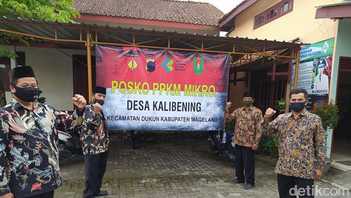 Desa Kalibening Magelang yang jadi percontohan PPKM mikro nasional. Desa di lereng Merapi ini punya fasilitas isolasi mandiri di tingkat desa.
