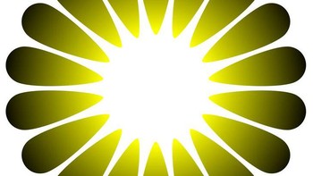 Seperti ada sinar yang memancar di bagian tengah. Foto: Brightside