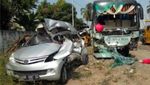 Potret Bus dan Avanza Terlibat Kecelakaan Tewaskan 9 Remaja Masjid