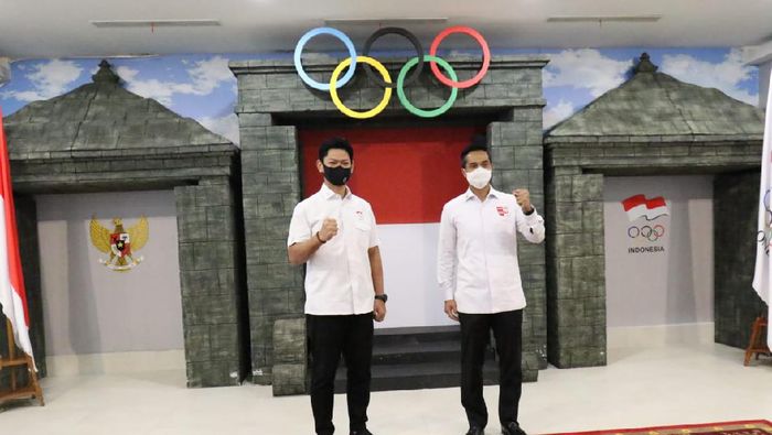 Raja Sapta Oktohari, Anindya Bakrie Ketum KOI Raja Sapta Oktohari dan Ketum PRSI Anindya Bakrie