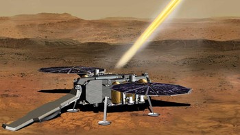 Pasa misi selanjutnya, NASA akan mengirimkan pesawat lain untuk melesatkan kontainer berisi sampel tanah Mars itu ke Bumi. Foto: NASA