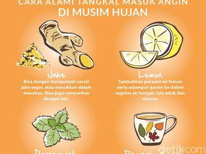 4 Herbal Penangkal Masuk Angin di Musim Hujan