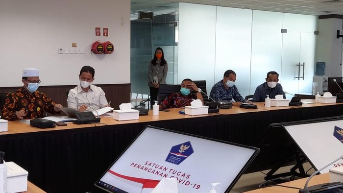 DPRD Sumbar mendatangi BNPB untuk melaporkan dugaan penyimpangan dana penanganan COVID-19 di Sumbar sebesar Rp 150 miliar (dok DPRD Sumbar)