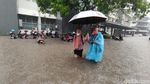 Foto-foto Kompleks Kantor Gubernur Jateng Terendam Banjir