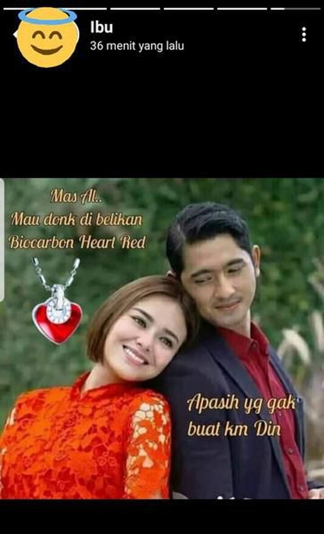 Hasil editan dari kehaluan emak-emak. Mintanya sama pasangan dong, masa sama mas Aldebaran sih.. Ada-ada saja ulah netizen. Foto: Twitter/@subtanyarl