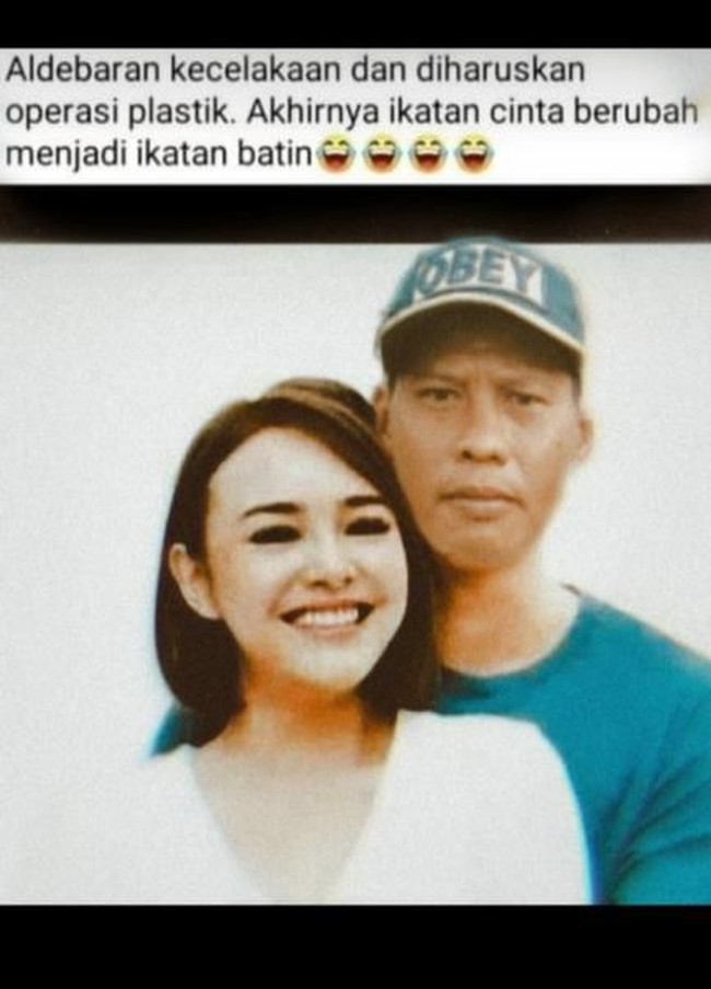 Ada aja ulah emak-emak yang udah kecanduan sinetron Ikatan Cinta. Sampai ada yang bikin cerita sendiri dan nekat ngedit fotonya. Foto: Twitter/@hyejin_126