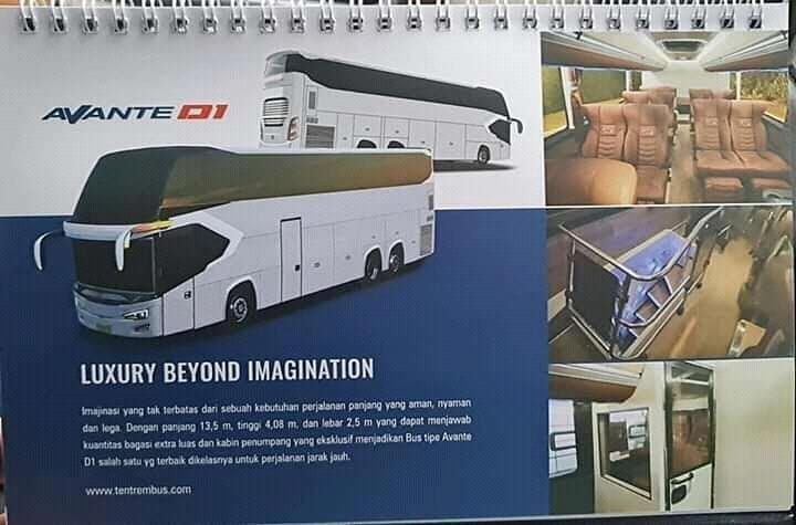 Inikah sleeper bus dan UHD Tentrem?