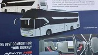 Dari bocoran gambar itu, diketahui jika sleeper bus Tentrem akan dinamakan Avante H9 Priority, dengan slogan The Best Comfort For Your Journey. Detail bus ini dibuat di atas bodi H9 dengan dimensi panjang 12 meter, tinggi 3,9 meter, dan lebar 2,5 meter. Bus ini memiliki kabin yang lapang, dengan desain kursi yang bisa direbahkan. Foto: Instagram @populace_republictransport_ltd