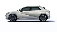 New Ioniq 5 Crossover ini akan tersedia dengan pengaturan motor tunggal dan ganda, didukung oleh baterai 58 atau 72,6 kWh. Foto: Dok. Hyundai