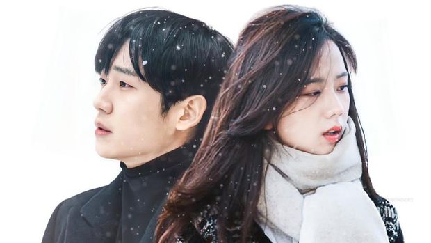 Jisoo BLACKPINK di Lokasi Syuting Snowdrop