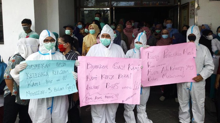 Karyawan RS Permata Bunda Medan Tuntut Pembayaran Gaji
