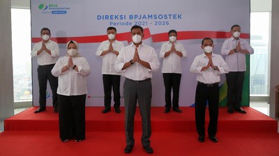 Momen Pelantikan Jajaran Direksi BPJS Ketenagakerjaan