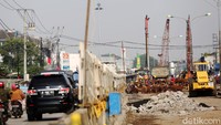Proyek underpass ini ditargetkan rampung pada Maret 2022.