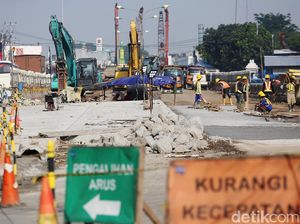 Progres Terkini Pembangunan Underpass Bulak Kapal