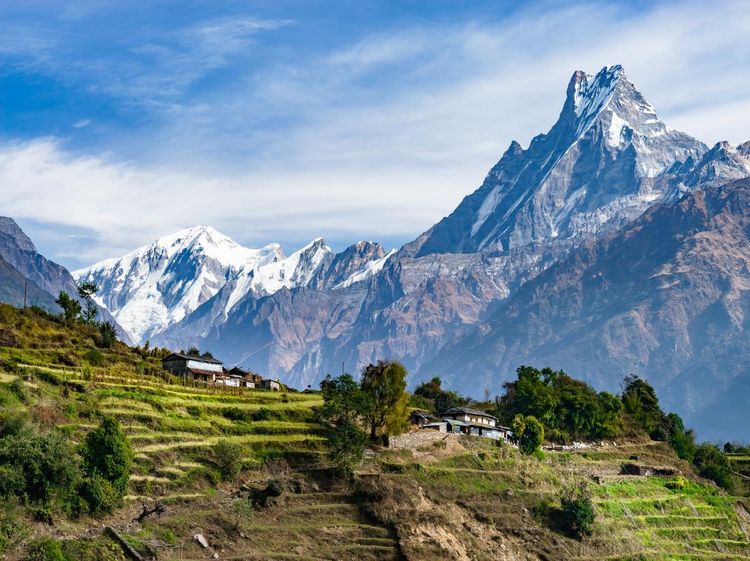 Foto: Machhapuchhare, Si Ekor Ikan yang Suci