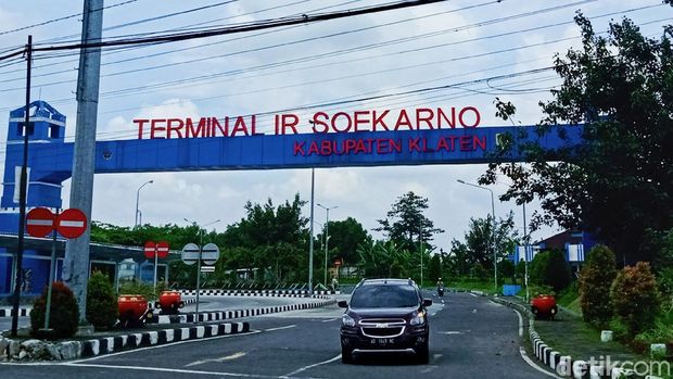 Terminal terpadu Ir Soekarno, Klaten, Selasa (23/2/2021).