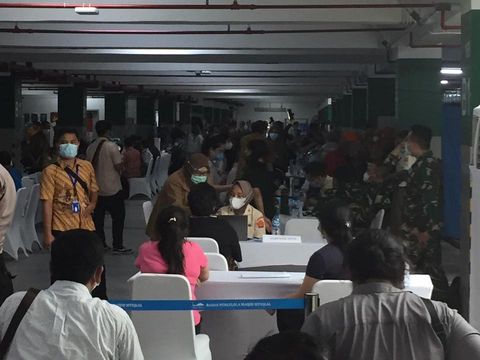 Vaksinasi COVID-19 di Masjid Istiqlal (Dok istimewa/ foto diberikan oleh Wakil Ketua Bidang Peribadatan Masjid Istiqlal Abu Hurairah )