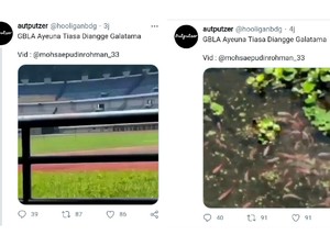 Jabar Hari Ini: Waspada Potensi Banjir-Heboh Kolam Ikan di Stadion GBLA