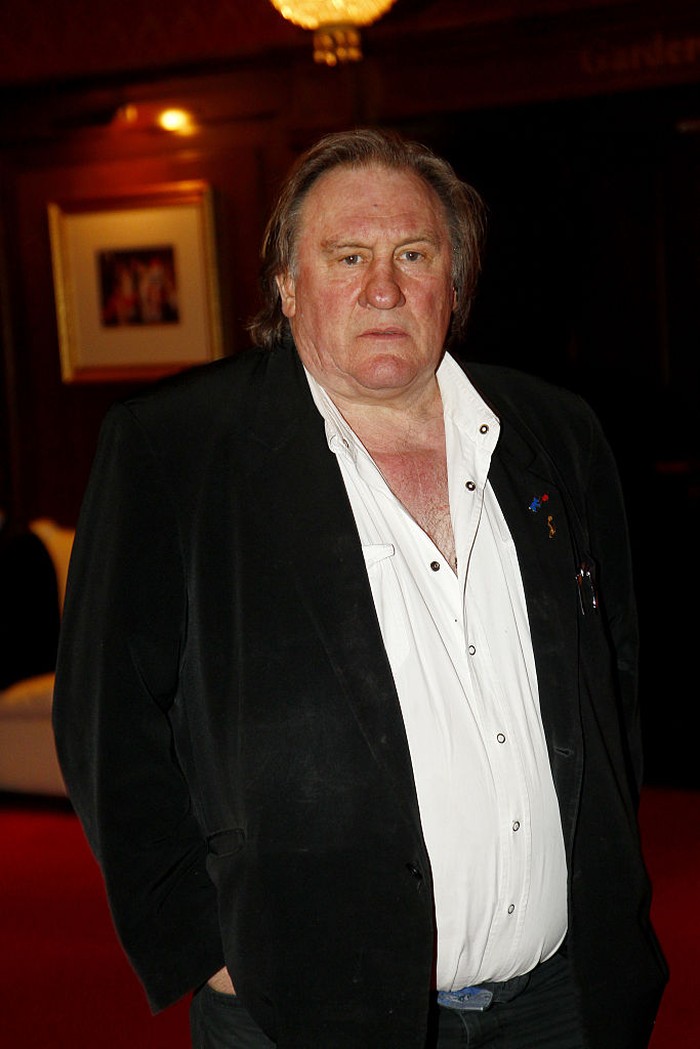 527358098 RUST, GERMANY - MAY 02: French actor Gerard Depardieu attends the Eagles Charity event night at the Europapark on May 2, 2016 in Rust, Germany. (Photo by Michele Tantussi/Getty Images)