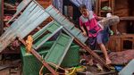 Rumah-rumah Ini Hancur Diterjang Puting Beliung