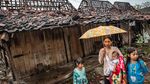 Rumah-rumah Ini Hancur Diterjang Puting Beliung