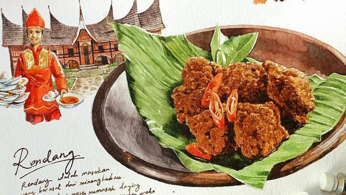 Bikin Ngiler! Pempek hingga Rendang Ini Ternyata Lukisan Realistis Keren Bikin Ngiler! Pempek hingga Rendang Ini Ternyata Lukisan Realistis Keren