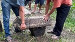 Diduga Situs Bersejarah, Ini Batu Susun yang Ditemukan di Prambanan
