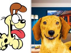 Gemasnya Animasi Garfield Hingga Squidward di Dunia Nyata