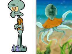 Gemasnya Animasi Garfield Hingga Squidward di Dunia Nyata