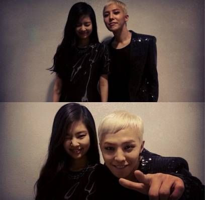G-Dragon dan Jennie Blackpink