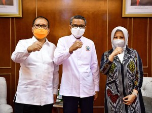 Terima Danny-Fatma, Gubernur Sulsel Bicara Persatuan hingga Bahas Makassar
