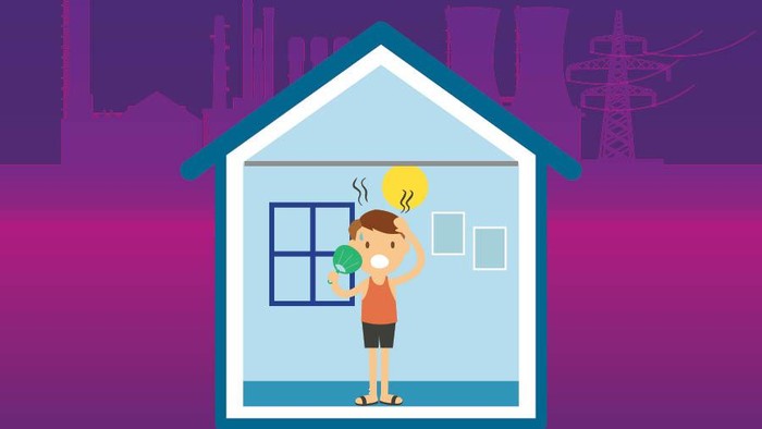 Infografis rumah panas