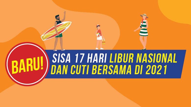 Jadwal baru cuti bersama 2021 Jadwal baru cuti bersama 2021