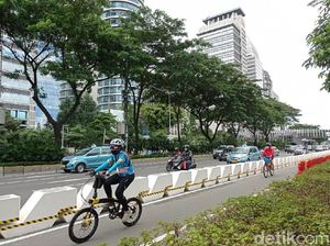 Wagub DKI: Jalur Sepeda Akan Dibangun di 2022, Anggaran Rp 80 M Lebih