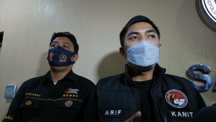 Kanit I Satuan Narkoba Polres Jakbar AKP Arif Purnama Oktora.
