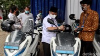 Kerja sama pinjam pakai ini dilakukan agar PT HPP Energi Indonesia sebagai penyedia sepeda motor listrik mendapatkan masukan dari pengguna selama tiga bulan ke depan.