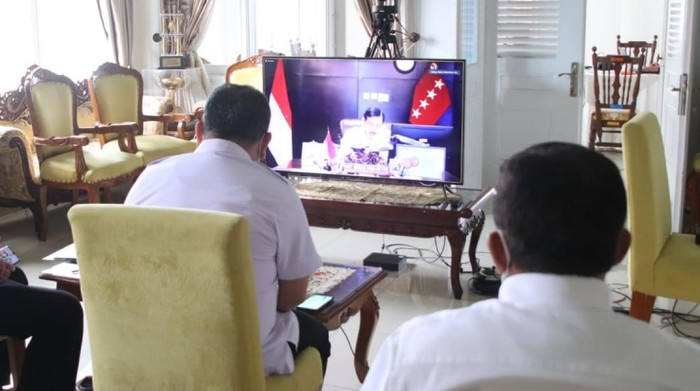 Luhut rapat koordinasi dengan Pemkab Sukabumi terkait pengembangan wilayah selatan