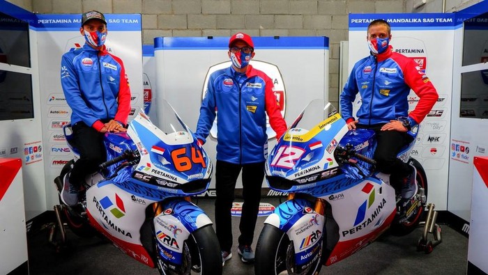 Mandalika Racing Team meluncurkan motor untuk berlaga di Moto2 2021
