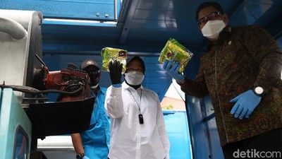 Momen Risma Ikut Musnahkan Barang Bukti Narkotika