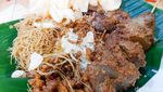 Sedapnye! Nasi Uduk Pakai Lauk Semur Jengkol yang Jadi Primadona