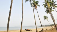 Pantai Agonda merupakan salah satu pantai terbersih yang dimiliki India karena memang tidak terlalu ramai.