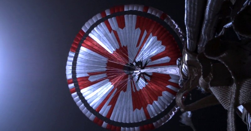 Parasut Perseverance NASA