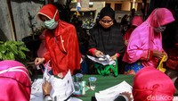 Bantuan tersebut senilai Rp 200.000.