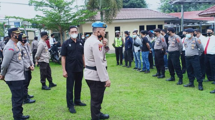Polda Jambi gelar tes narkoba  (Dok. Humas Polda Jambi)
