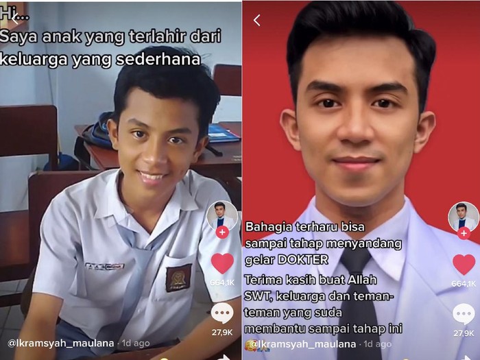 Kisah pria yang berhasil meraih impiannya untuk menjadi dokter