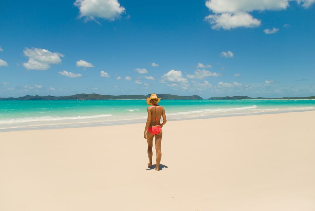 Whitehaven Beach, Whitsunday Islands, Australia.