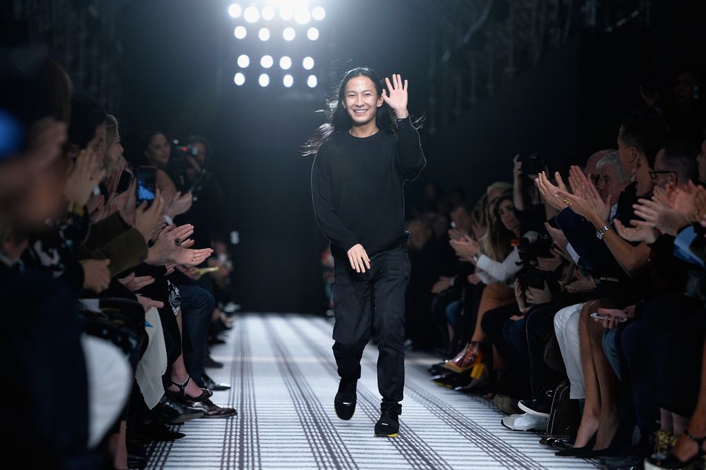 PARIS, FRANCE - MARCH 06:  Designer Alexander Wang walks the runway after the Balenciaga show as part of the Paris Fashion Week Womenswear Fall/Winter 2015/2016 on March 6, 2015 in Paris, France.  (Photo by Pascal Le Segretain/Getty Images)