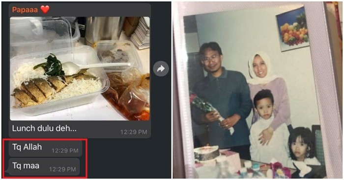 So Sweet! Suami Selalu Berterima Kasih pada Istri Tiap Kali Dibekall Makanan
