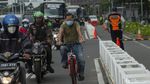 Cakep! Jalur Sepeda Kini Dijaga Petugas Lho